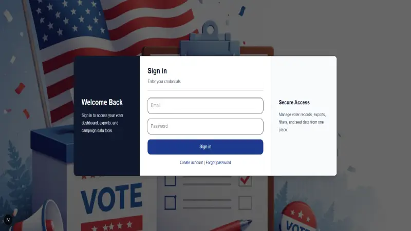 Florida Voter Management Platform